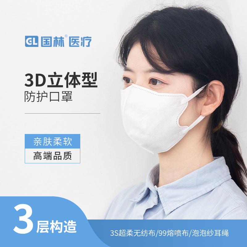 3D立體型防護(hù)口罩
