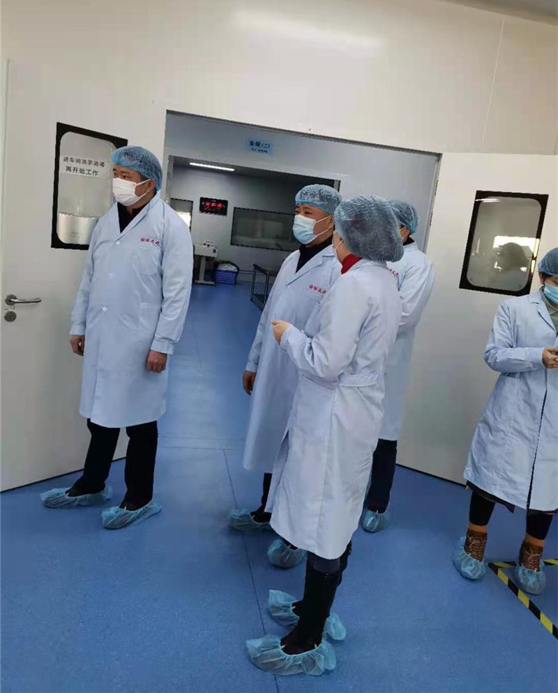 熱烈歡迎懷寧縣招商局蒞臨國林醫(yī)療視察指導